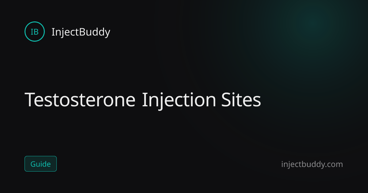 Where Should You Inject Testosterone? | InjectBuddy